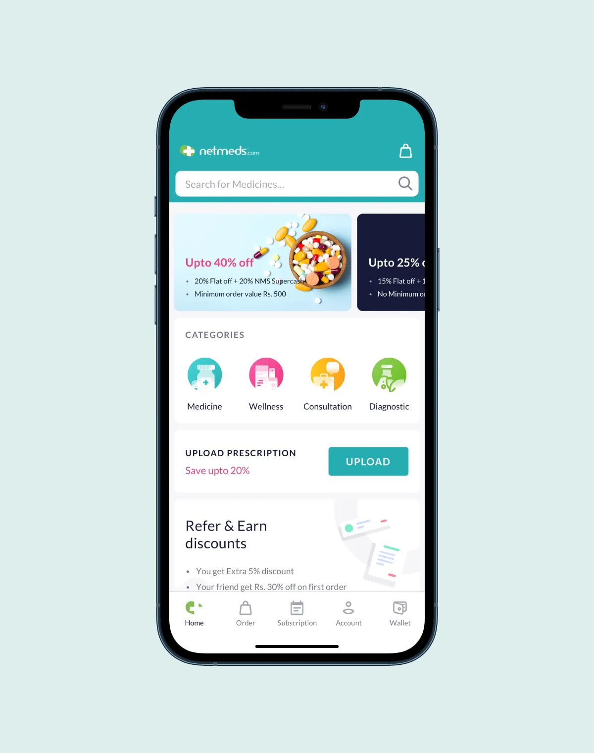 Netmeds App Redesign by Bruvvv - Enhancing Pharma E-Commerce Experience