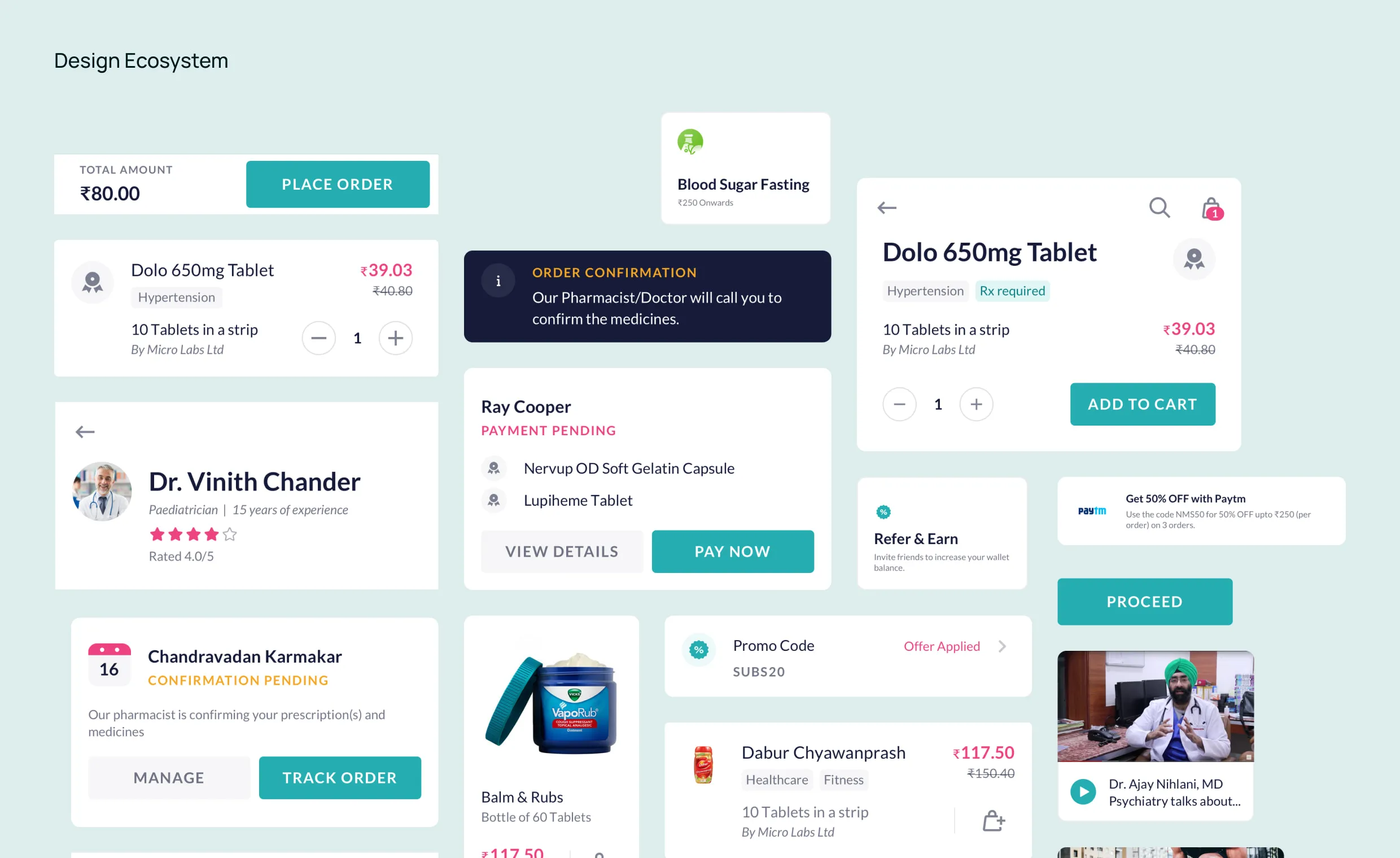 Netmeds App Redesign by Bruvvv - Enhancing Pharma E-Commerce Experience